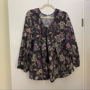 Old Navy Floral Top Size XL